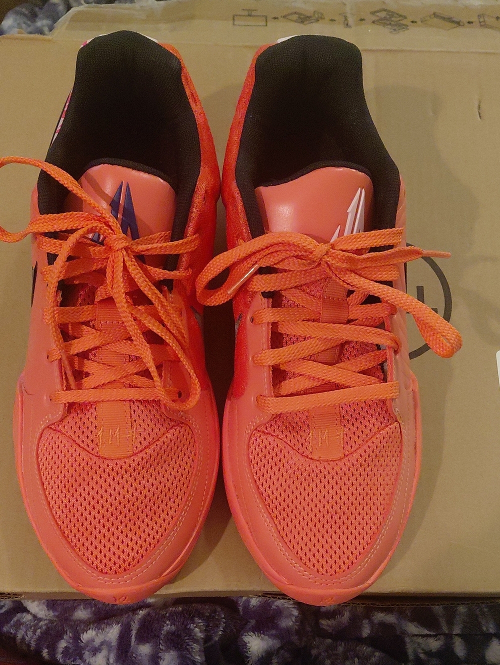 Nike Women's Vibrant Coral Mesh Training Sneakers